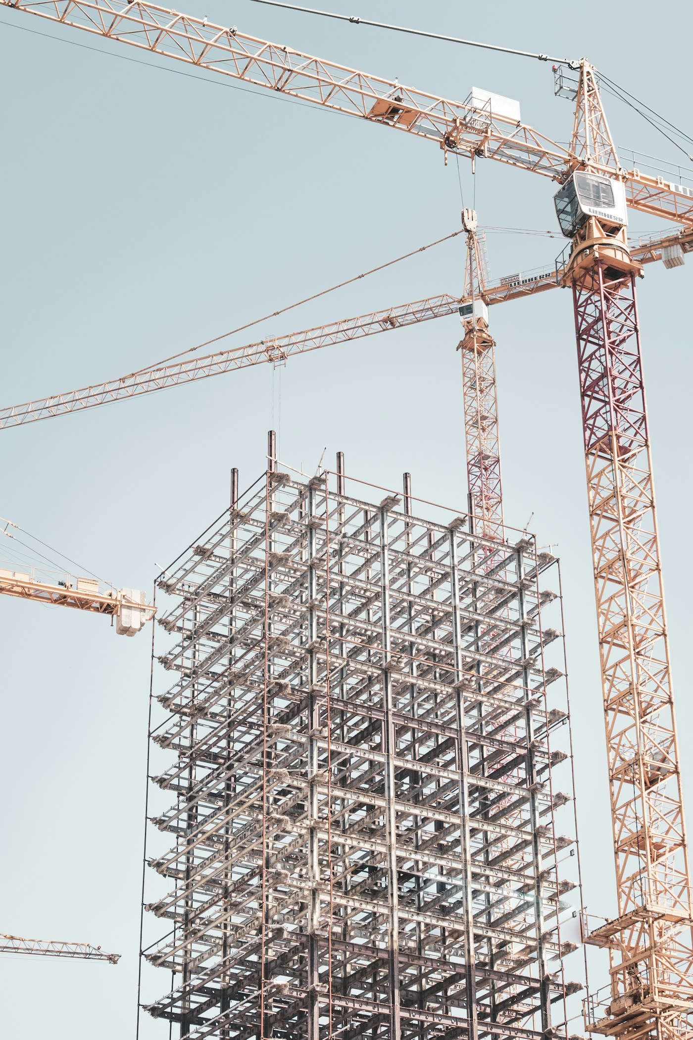 Monitored construction site